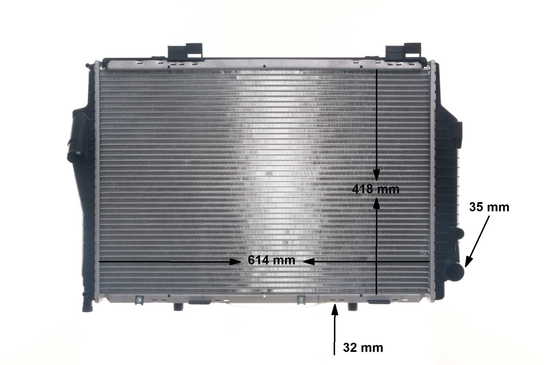 MAHLE ORIGINAL CR 307 000S Radiador Chrysler Crossfire Coupe preço