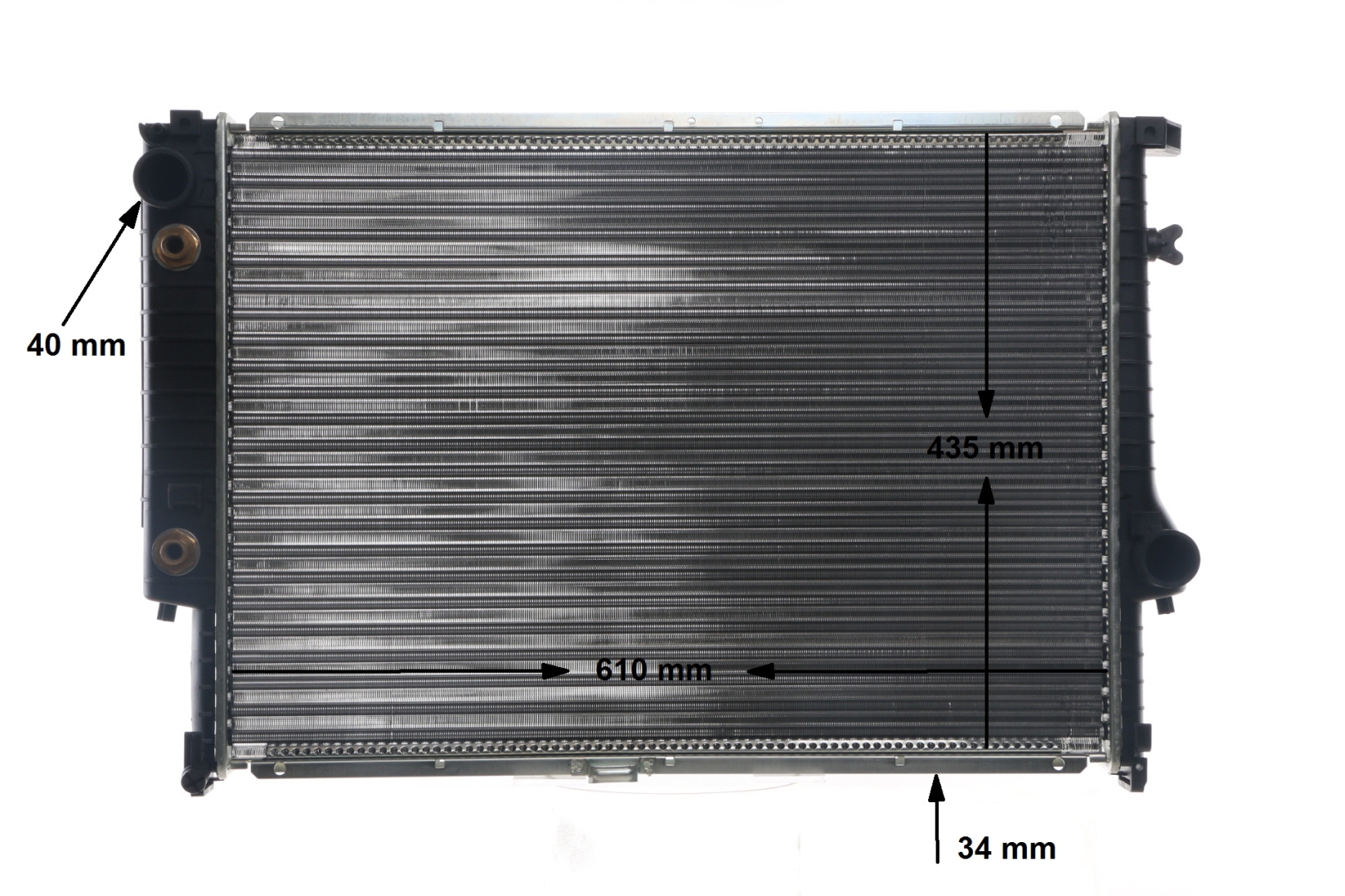 MAHLE ORIGINAL CR 326 001S BMW E32 Jäähdytin