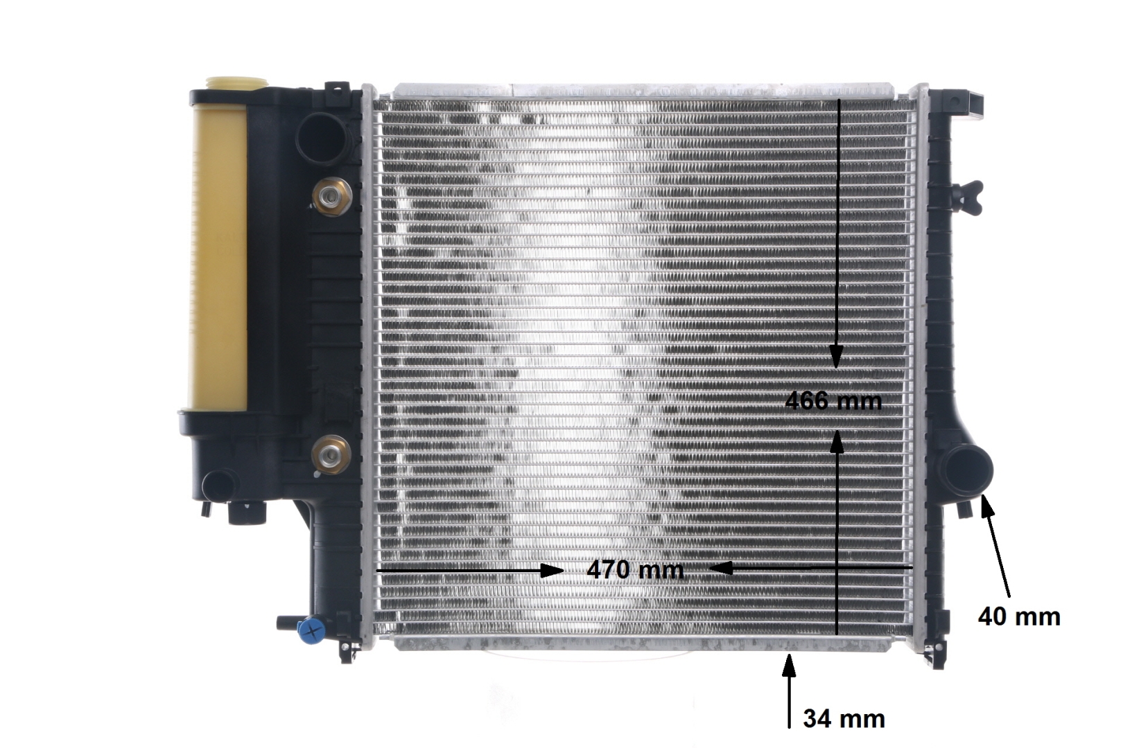 MAHLE ORIGINAL CR 333 000S radiateur 1719136
