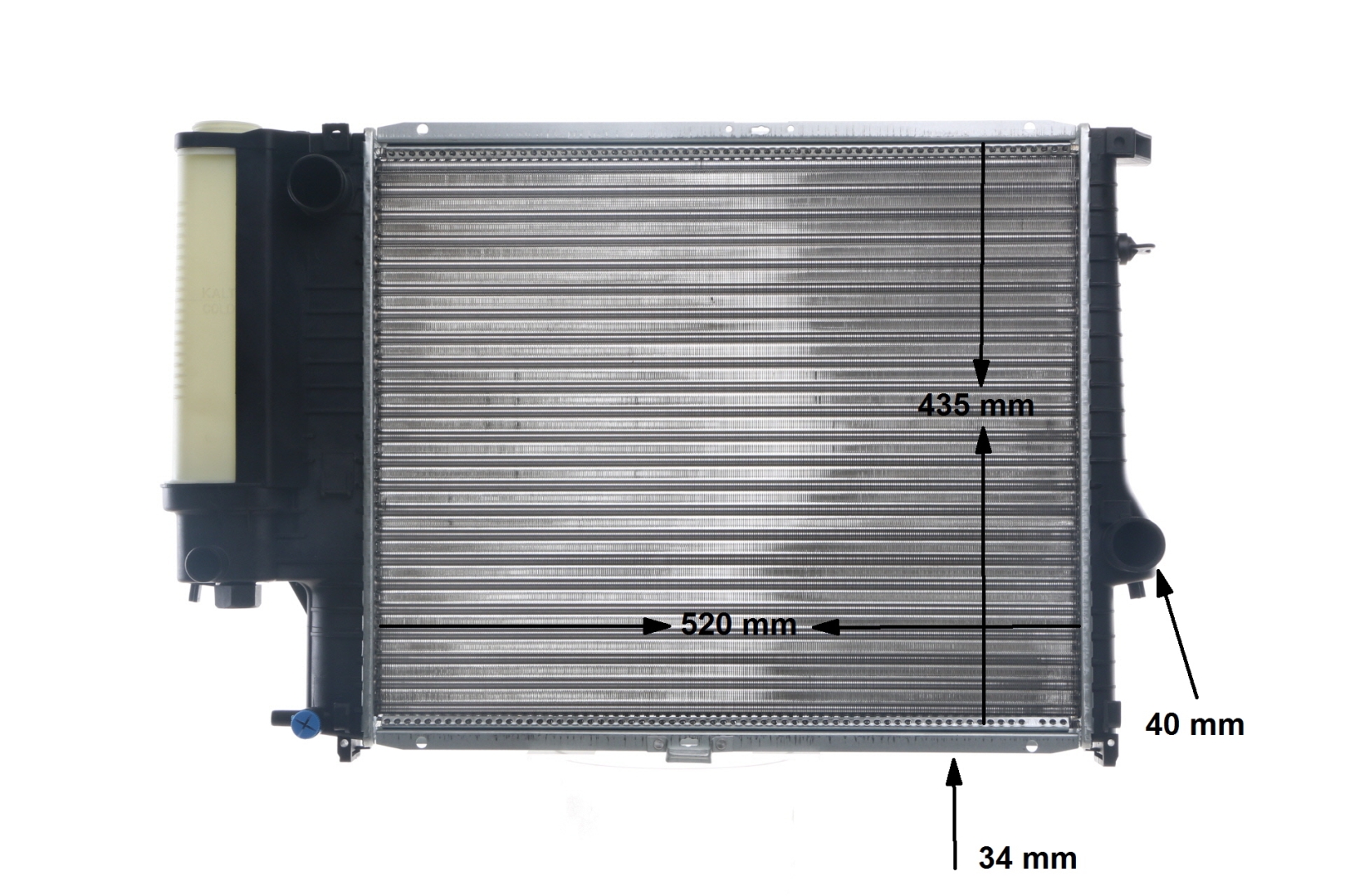 MAHLE ORIGINAL CR 336 001S radiateur 1 723 516