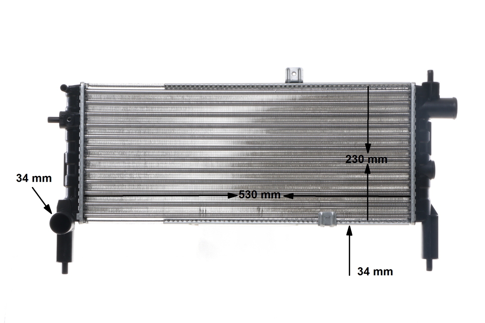 Chłodnica cieczy chłodzącej MAHLE ORIGINAL VAUXHALL GRANDLAND X CR 442 000S