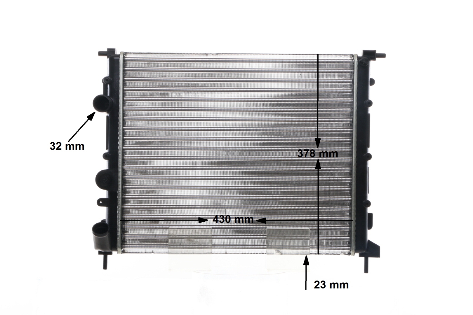 MAHLE ORIGINAL CR 449 000S Radiatorius / dalys Renault Scenic 1 1.6 BiFuel 102 AG benzinas / suskystintos dujos (LPG) 2003