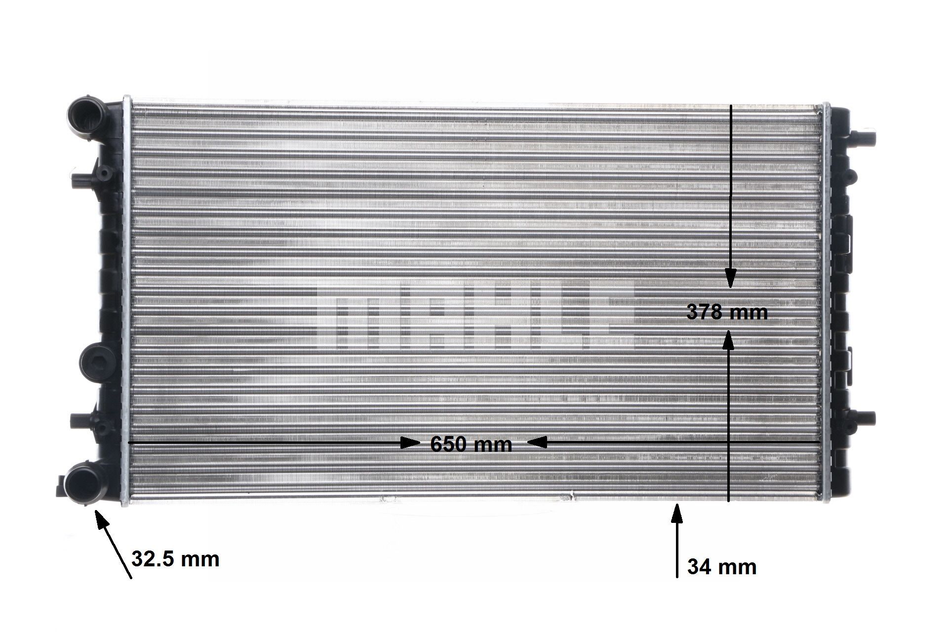 MAHLE ORIGINAL CR 477 001S Radiatore VOLKSWAGEN NEW BEETLE 2010 originale prezzo