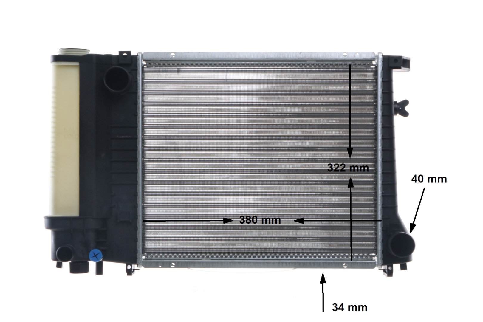 MAHLE ORIGINAL CR 483 000S radiateur 1712976