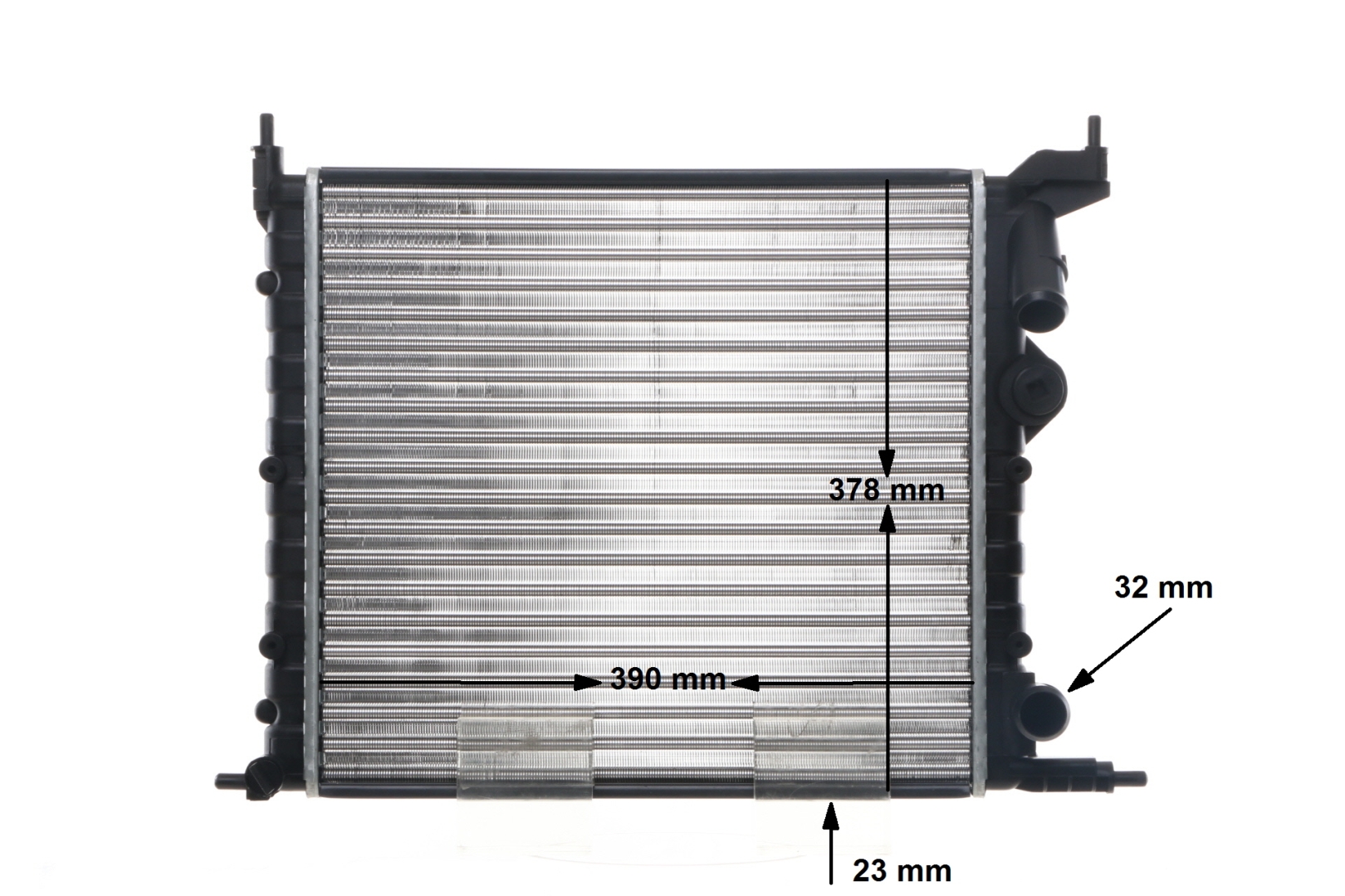 MAHLE ORIGINAL CR 488 000S Ψυγειο νερου Renault 19 I
