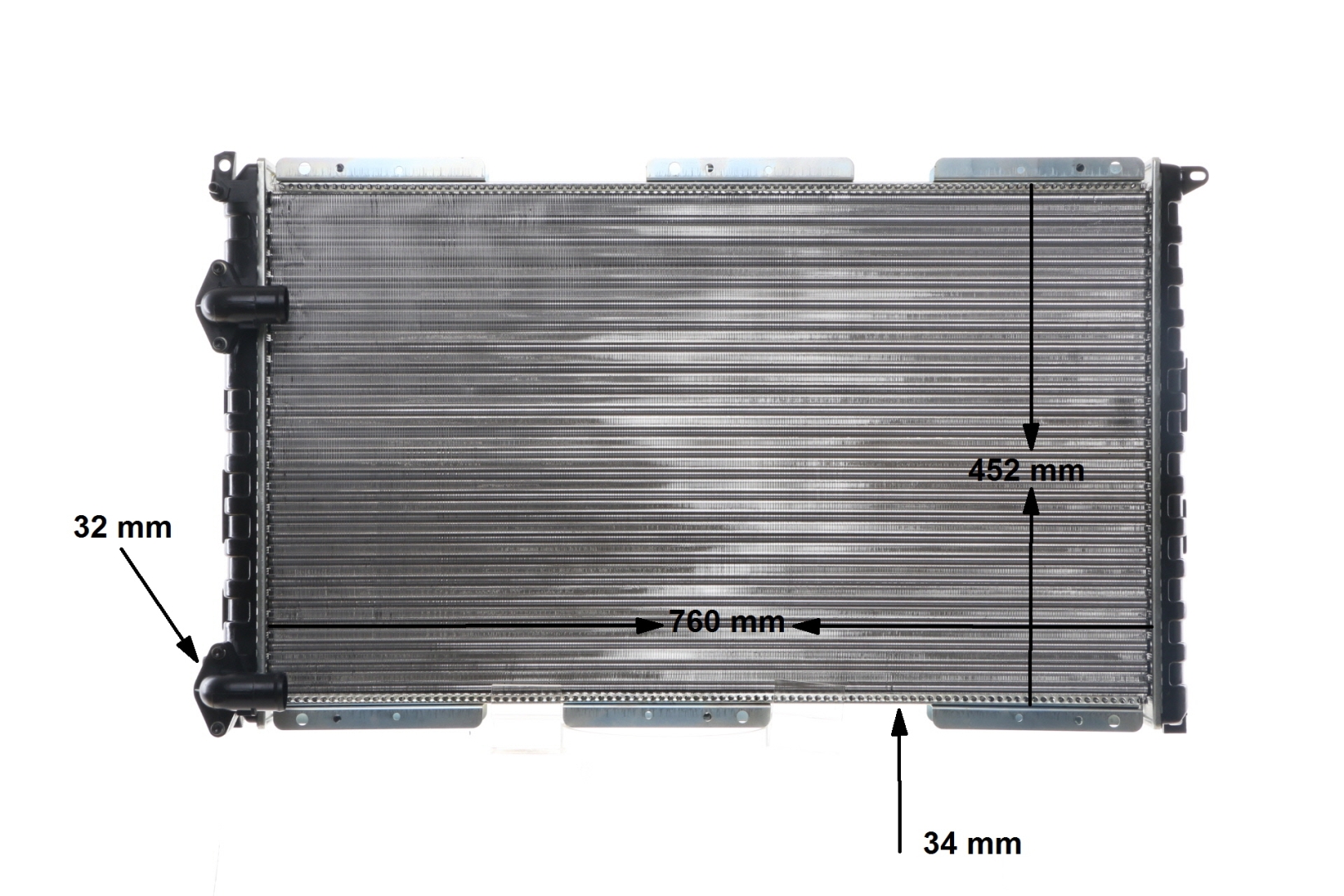 MAHLE ORIGINAL CR 526 000S Ψυγειο νερου VAUXHALL Movano Mk1 (A) Van (X70)