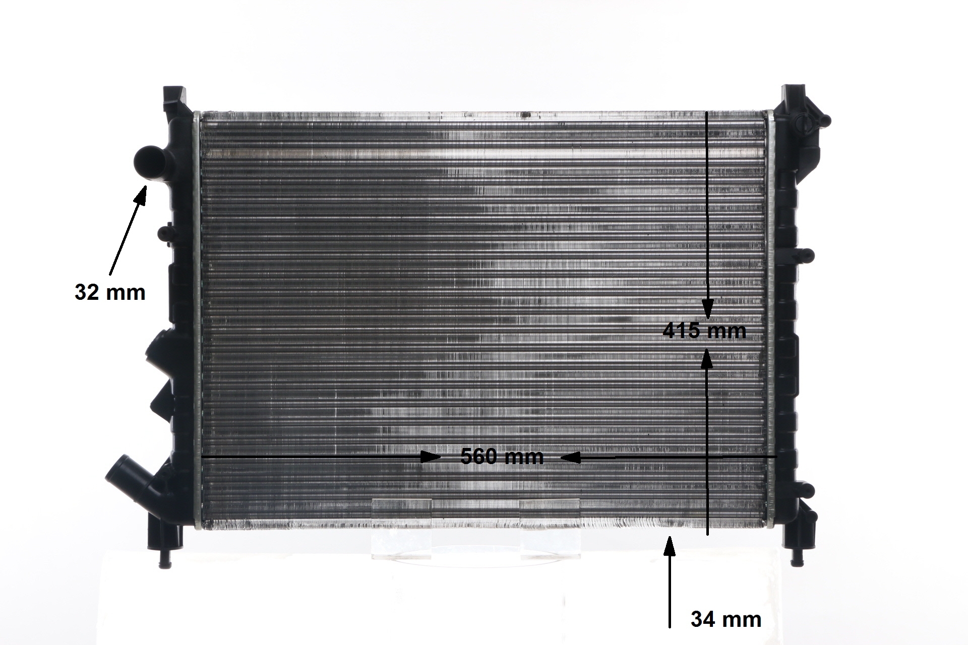 MAHLE ORIGINAL CR 610 000S radiateur 77 01 038 237