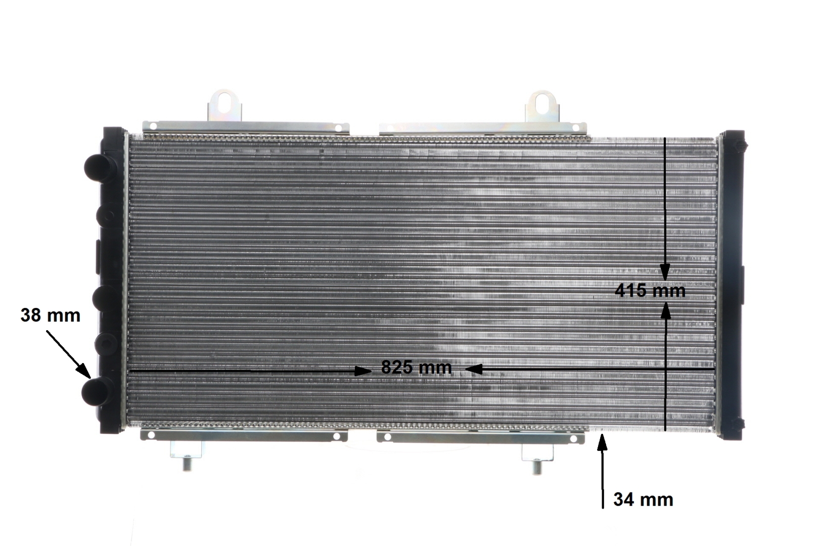 MAHLE ORIGINAL 1330.N4 Chłodnica, układ chłodzenia silnika CR 618 000S