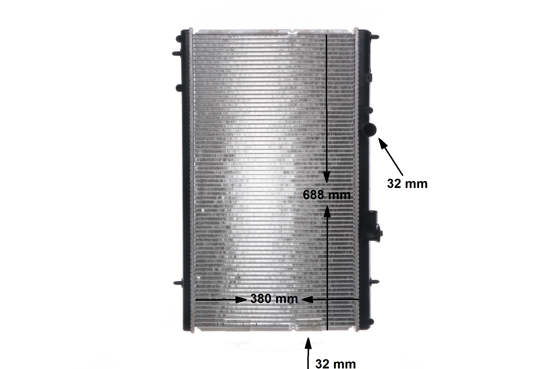MAHLE ORIGINAL 1330K3 Radiateur du moteur CR 800 000S