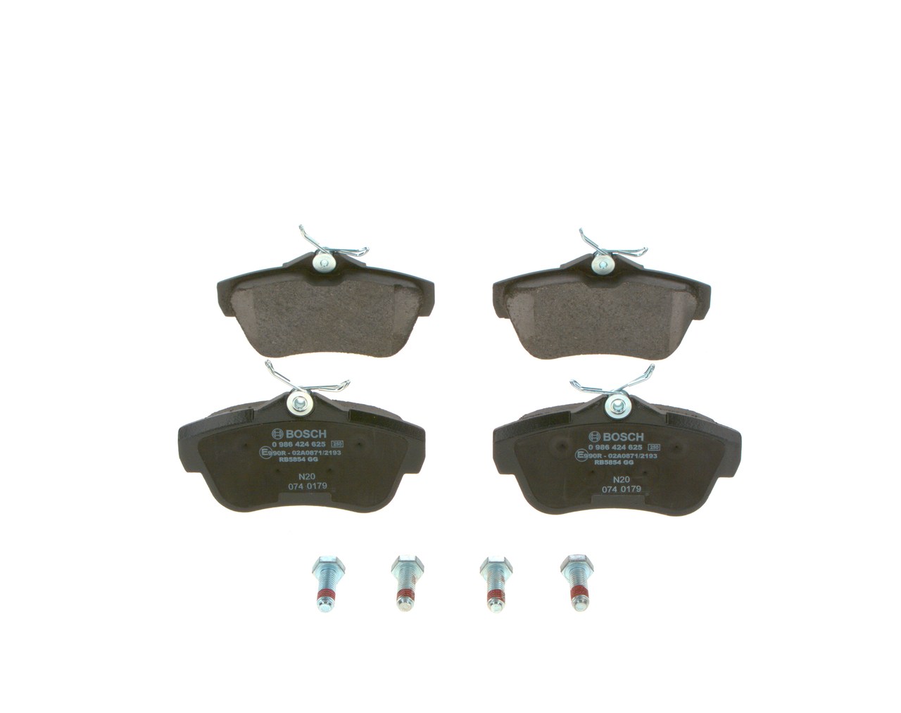 BOSCH 0 986 424 625 Toyota Proace Farmari Jarrupalat