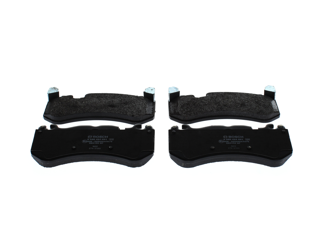 Bremseklodser BOSCH MERCEDES-BENZ GLC 0 986 424 861