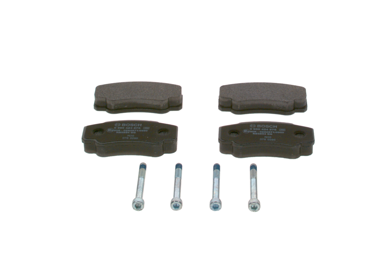 Takajarrupalat BOSCH CITROËN JUMPER 0 986 424 876