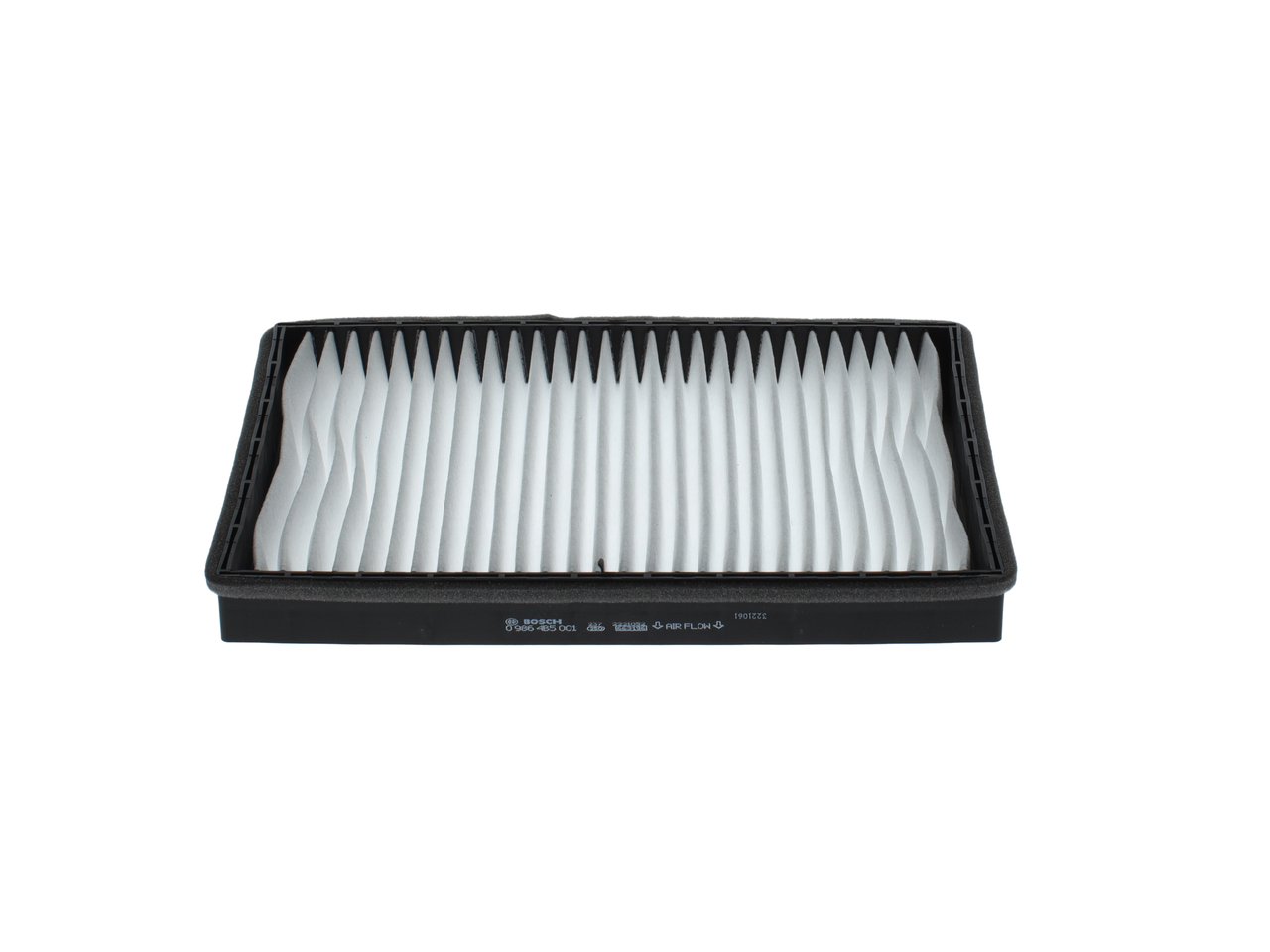 BOSCH 0 986 4B5 001 Interieurfilter CHEVROLET Captiva (C100, C140) 2.0 D 170 Pk Diesel 2016