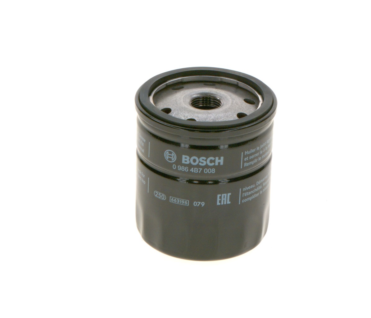 BOSCH 0 986 4B7 008 Ölfilter Opel Corsa C 1.8 (F08, F68) 107 PS Benzin 2006