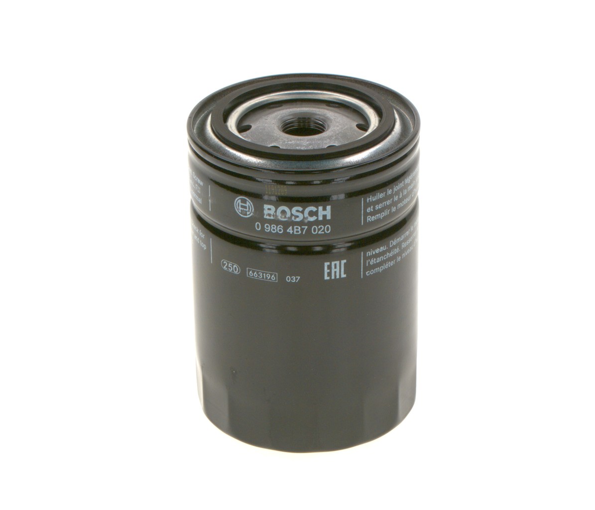 BOSCH 15208-7F40A Oliefilter 0 986 4B7 020