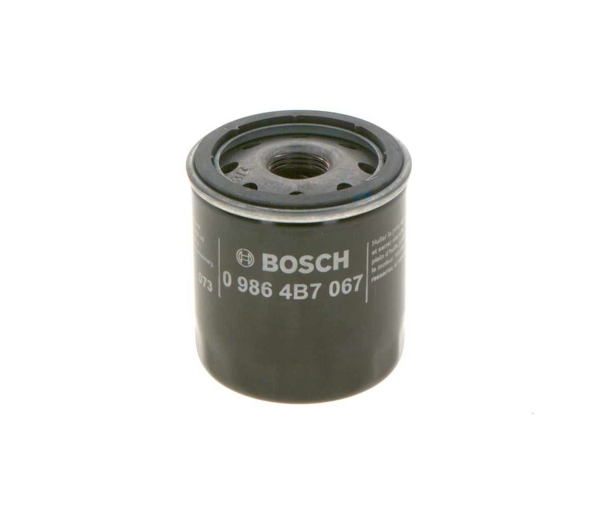 BOSCH 0 986 4B7 067 Oljni filter Toyota Yaris p1 1.3 (SCP12_, SCP13_) 87 km Bencin 2003