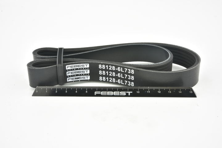 FEBEST 88128-6L738 Rebrasti jermen VW Golf 1k5 1.6 MultiFuel 102 km bencin/etanol 2009
