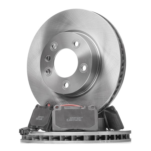 RIDEX 3405B0396 Komplet brzdy VW Touareg 1 5.0 V10 TDI 313 KS nafta 2010