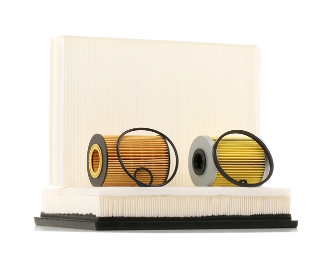 RIDEX 4682P0030 Filter - sada VAUXHALL Astravan Mk5 (H) (A04) 1.7 CDTi 125 KS nafta 2022