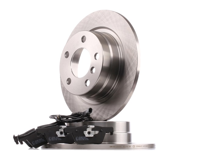 RIDEX 3405B0408 Brake pads and discs BMW F20 118 i 170 hp Petrol 2013