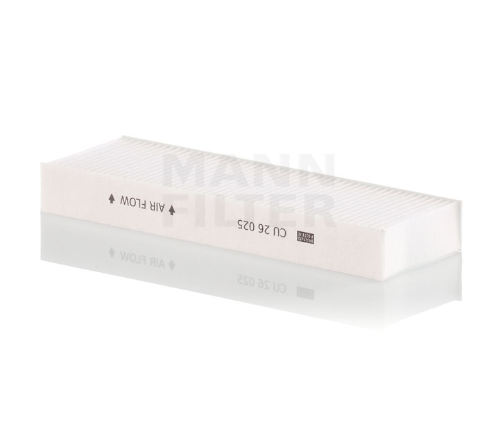 CU 26 025-2 filtre d'habitacle MANN-FILTER JEEP RENEGADE