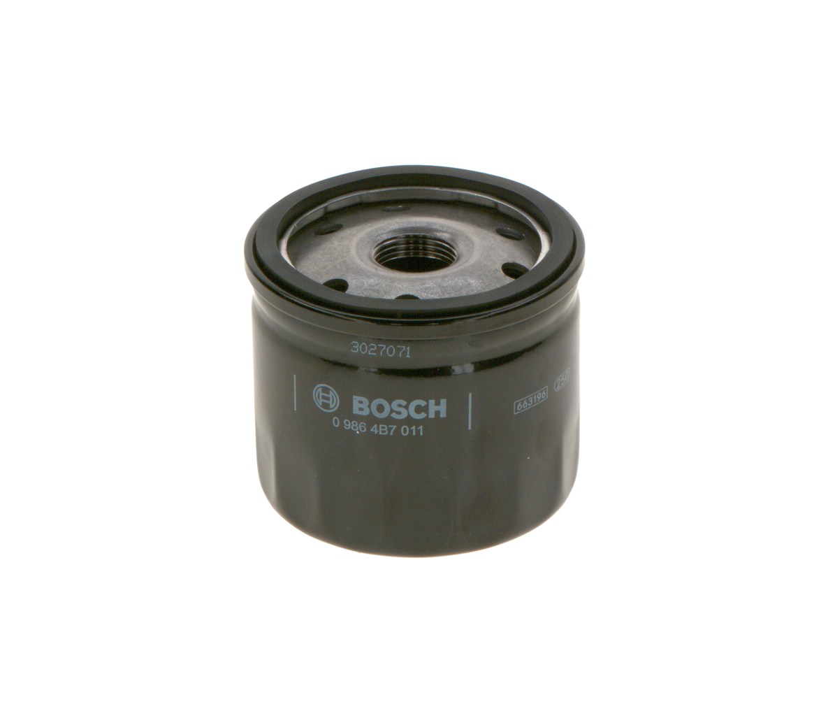 BOSCH 0 986 4B7 011 Olejový filter DACIA Lodgy (JS_) 1.5 dCi (JSMW) 85 KS nafta 2019