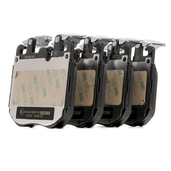 TEXTAR 2261801 replacement ROLLS-ROYCE Phantom VIII (RR11, RR12) brake pads rear and front price