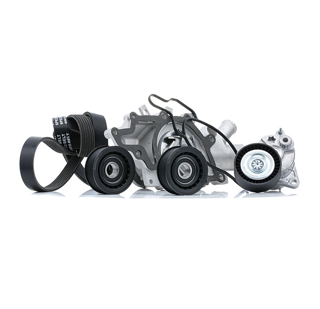 RIDEX 4172P0056 Multiriem set Mercedes Sprinter 906 Flatbed Vrachtwagen 413 CDI 2.2 4x4 129 Pk Diesel 2002