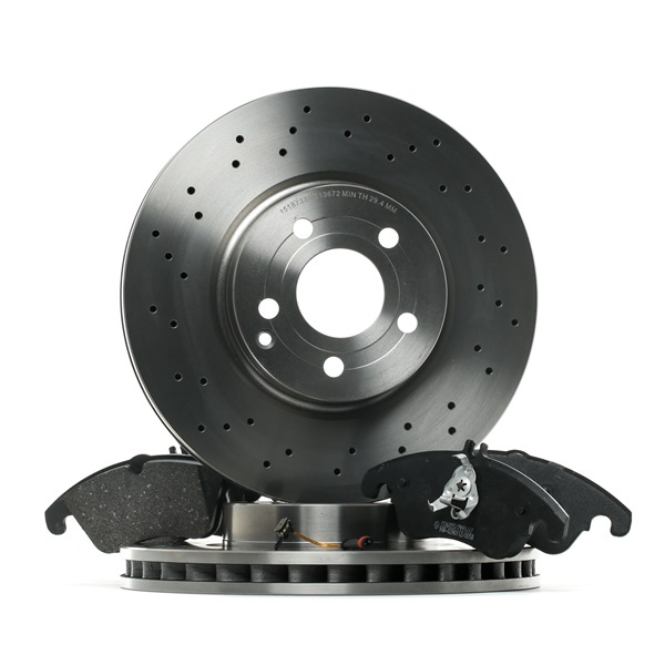 RIDEX 3405B0466 Jarrulevyt ja -palat S212 E 350 BlueTEC 3.0 (212.226) 258 hv Diesel 2014