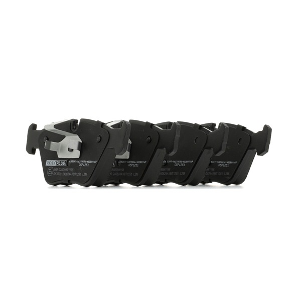 RIDEX PLUS 34112282415 Plaquettes de frein 402B0116P
