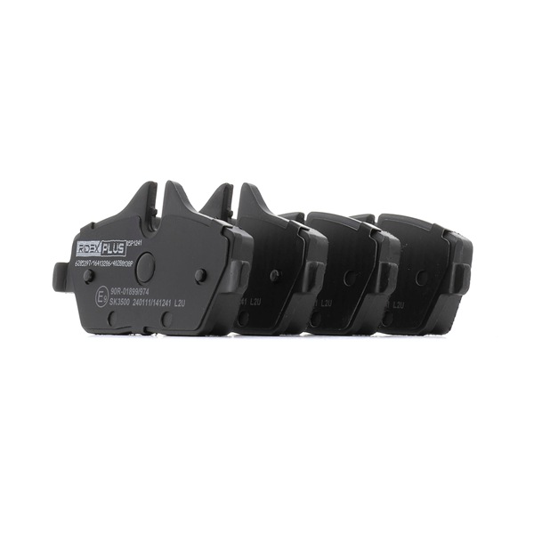 402B0138P RIDEX PLUS remblokken FORD FOCUS