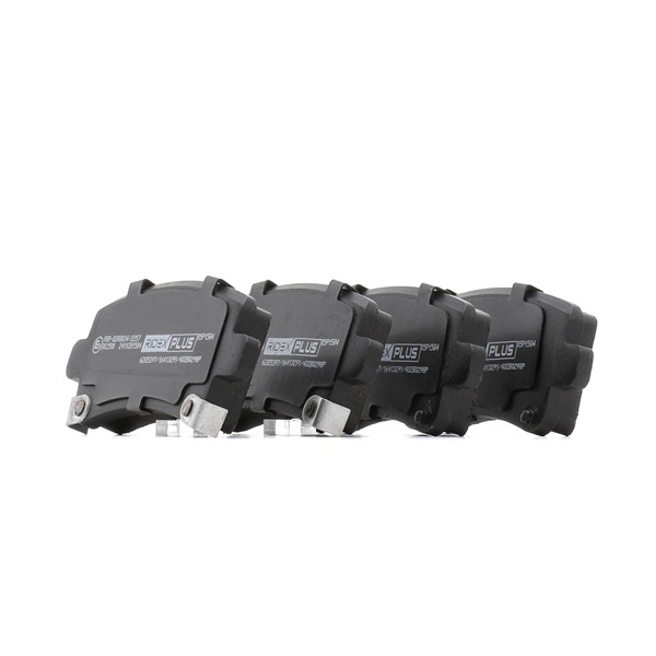 RIDEX PLUS 402B0298P Remblokken Opel Insignia Sedan 2.0 Turbo E85 (69) 220 Pk Benzine/Ethanol 2009