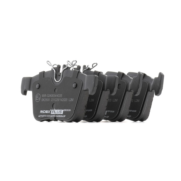 RIDEX PLUS 402B0863P Bremseklodser Mercedes C253
