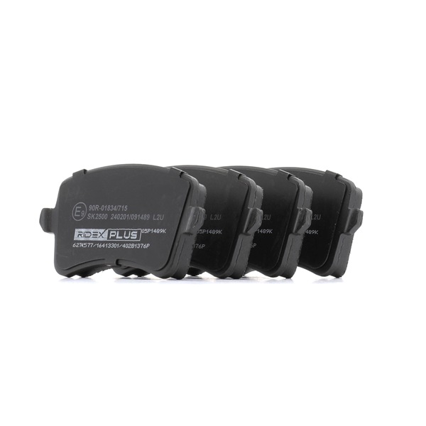 402B1376P RIDEX PLUS remblokken AUDI A4