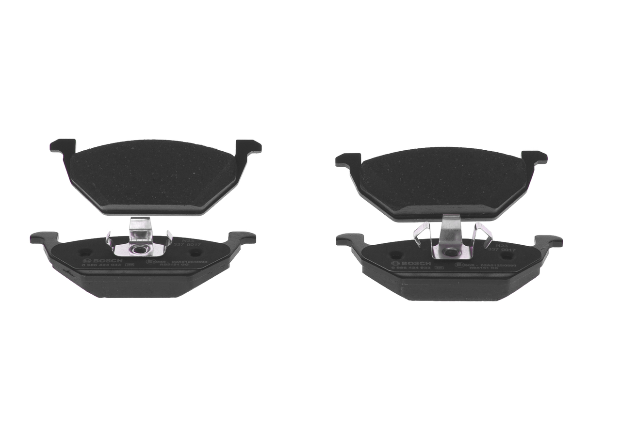 BOSCH 2QB 698 151 Plaquettes de frein 0 986 424 933