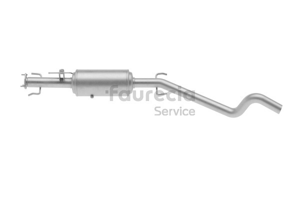 Faurecia FS40134F Diesel particulate filter (DPF) Vauxhall Astra H 1.9 CDTI (L48) 120 hp Diesel 2007