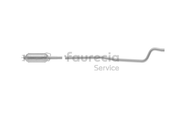 Faurecia FS40889F Diesel particulate filter (DPF) VAUXHALL Combo Tour Mk2 (C) (F25) 1.3 CDTI 16V 75 hp Diesel 2009