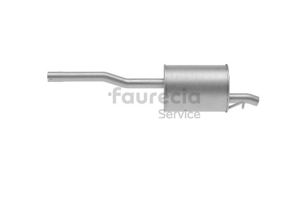 Faurecia FS55329 lyddemper Dacia Logan Express 1.5 dCi 75 hk Diesel 2018