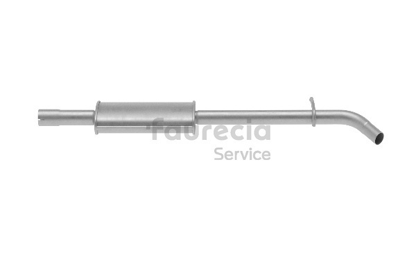 Faurecia FS56021 Forreste lyddæmper Renault Captur J5 1.2 T 113 HK Benzin 2024