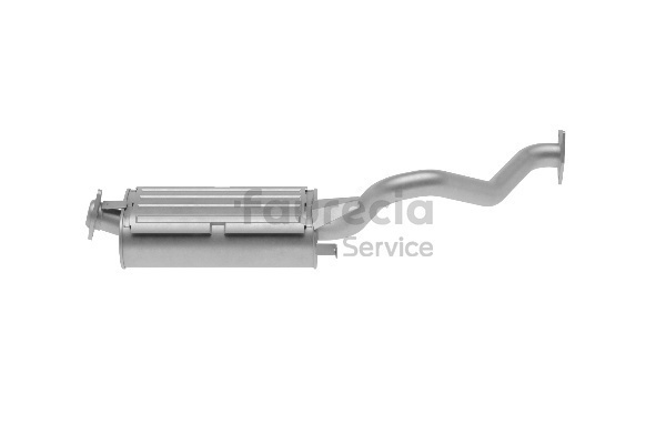 Faurecia FS75236 Pot d'échappement Mitsubishi Pajero II Canvas Top 2.5 TD 4WD 99 CV Diesel 1993