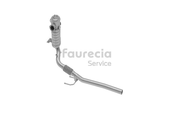 Faurecia FS80333F Diesel particulate filter (DPF) Polo 6R 1.2 TDI 75 hp Diesel 2010
