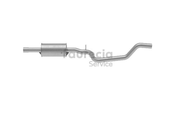 Faurecia 1K0 253 209 T Srednji glusnik (izpusni lonec) FS80559