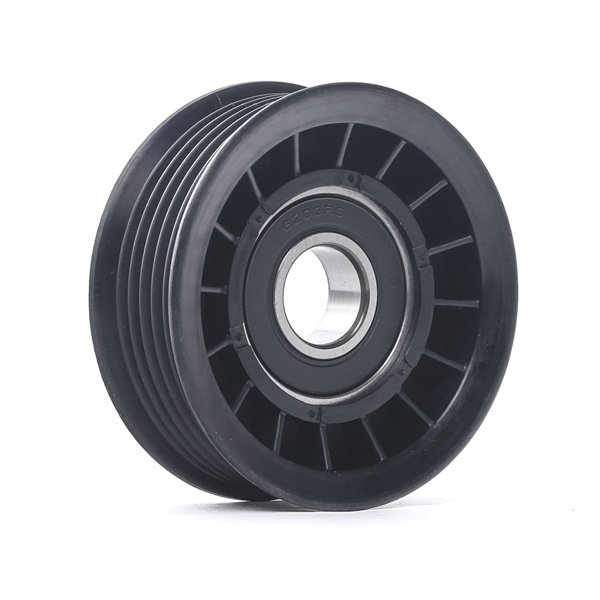 RIDEX YF09-15980 Įtempiklio skriemulys, V formos rumbuotas diržas 310T0484