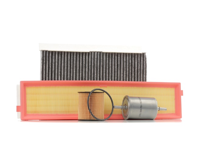 RIDEX 4055F0708 Filtrs-komplekts Citroën C4 Mk1 1.6 16V Bio-Flex 109 ZS Benzīns/Etanols 2007