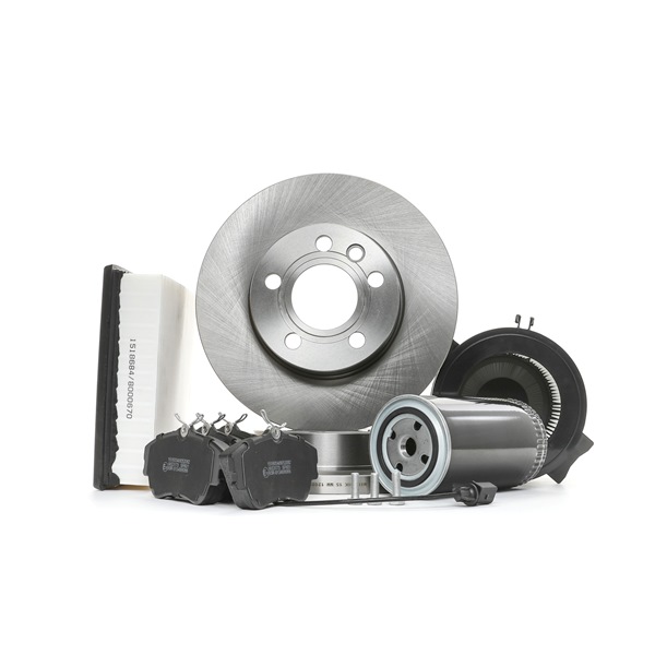 RIDEX 4682P0505 Onderhoudspakket en filterset VW T4 Flatbed Vrachtwagen 2.5 115 Pk Benzine 2000