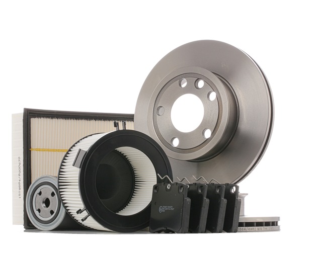 RIDEX 4682P0507 Onderhoudspakket en filterset VW T4 Flatbed Vrachtwagen 2.5 115 Pk Benzine 1999
