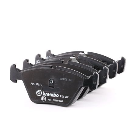 BREMBO P 06 012 Stabdžių kaladėlės BMW E32