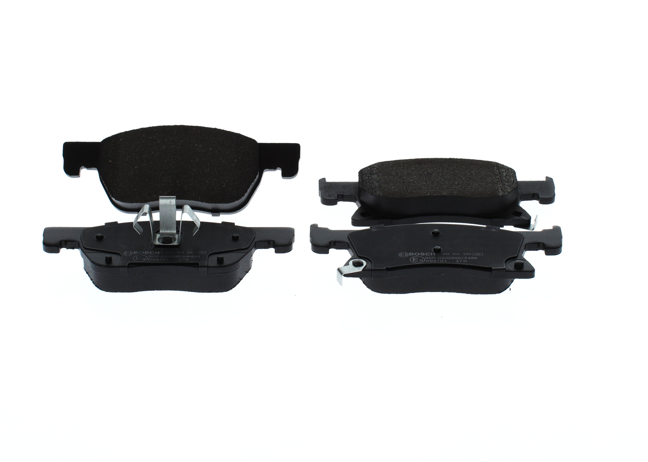 BOSCH 0 986 424 989 Remblokken VAUXHALL Astra Mk7 (K) Hatchback (B16) 1.2 Turbo 145 Pk Benzine 2021