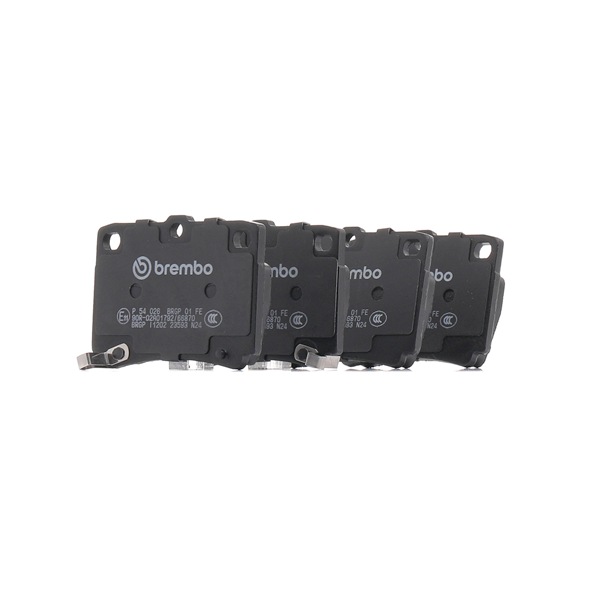 BREMBO P 54 026 Zavorne ploščice Mitsubishi Pajero 2 2.5 TD 4WD 99 km Dizel 1995