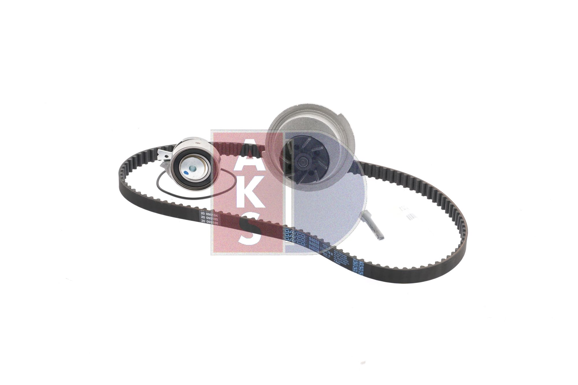 AKS DASIS 570275N Kit de distribution + pompe à eau Opel Astra G 1.6 (F08, F48) 75 CV Essence 1998